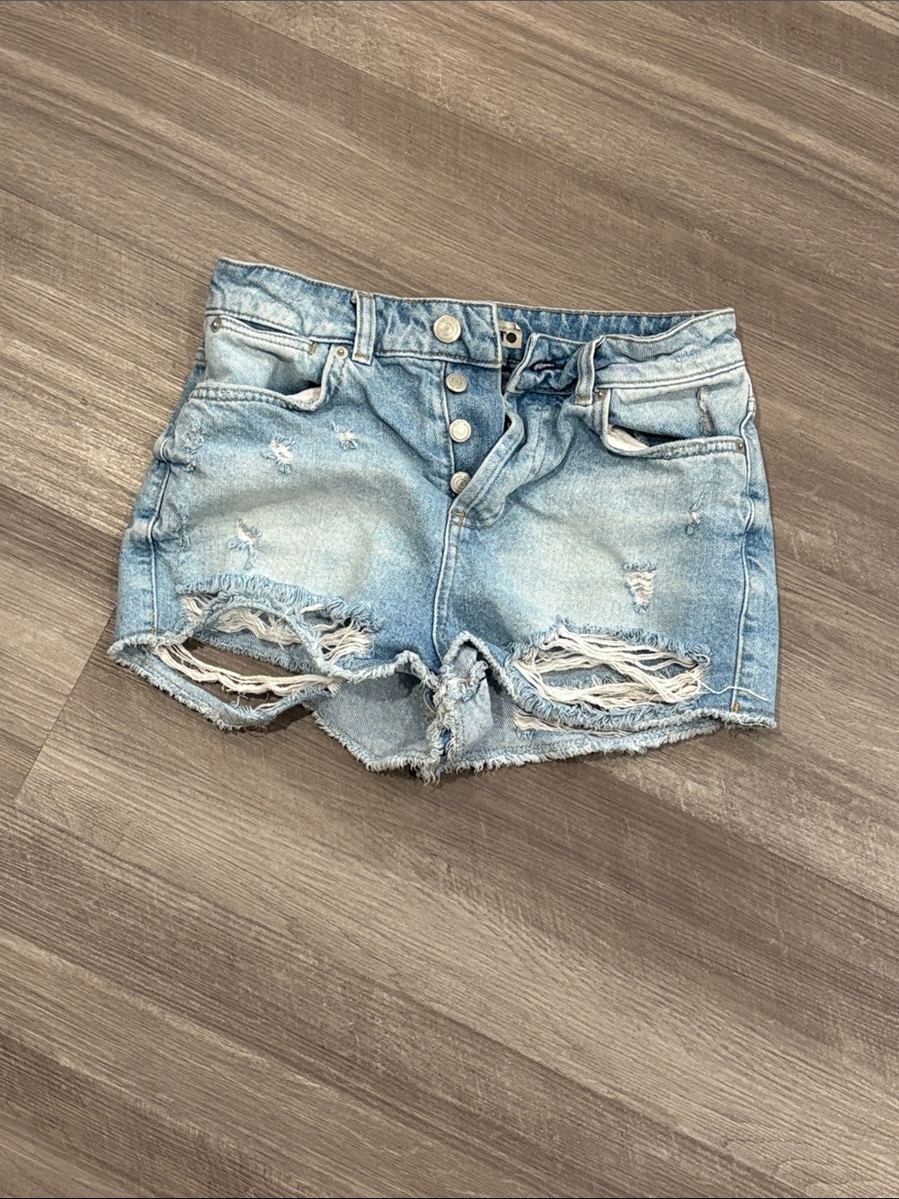TopShop denim shorts